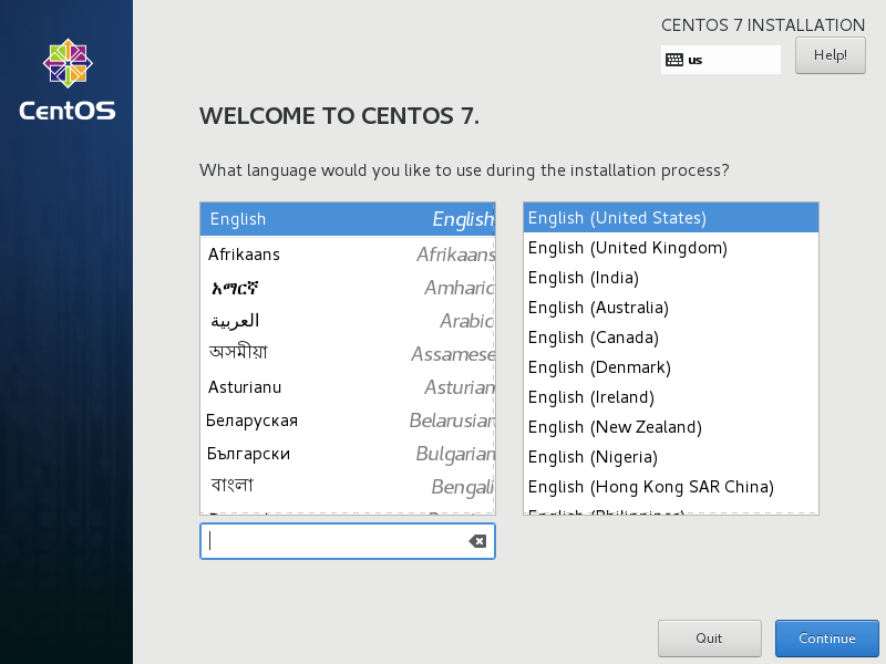 CentOS 7 : Install : Server World