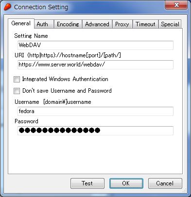 Fedora 21 : Apache httpd : Configure WebDAV : Server World