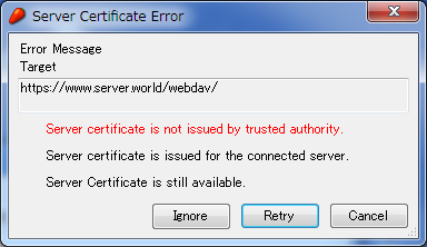 Fedora 21 : Apache httpd : Configure WebDAV : Server World