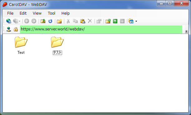 Fedora 21 : Apache httpd : Configure WebDAV : Server World