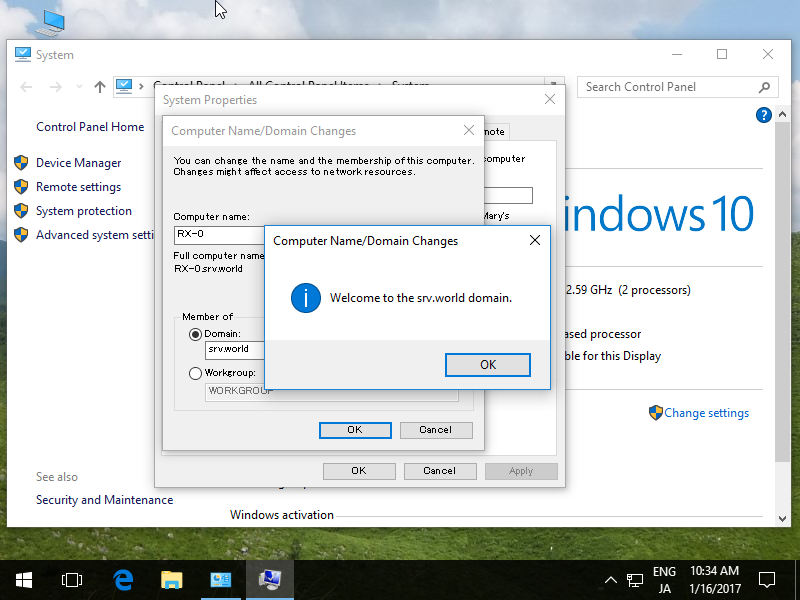 Windows Server 2012 R2 : Active Directory : Join in Domain from Clients ...